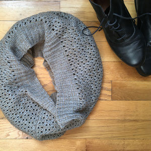 Jessica Simpson knit marled infinity scarf